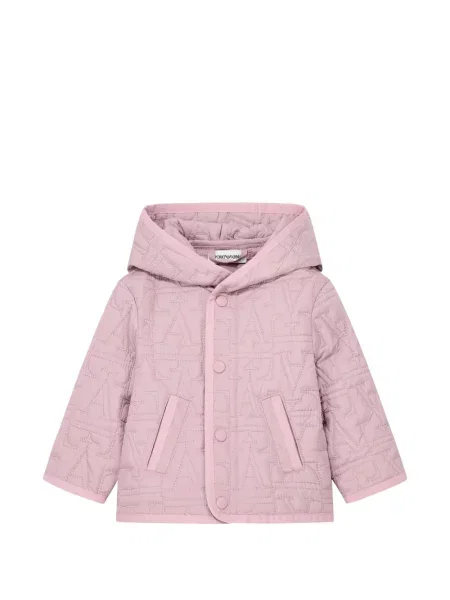 Kurtka dziecięca Emporio Armani różowa