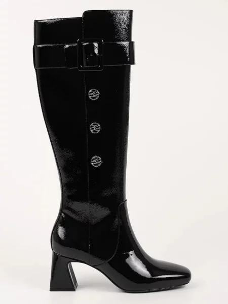 Ботуши Karl Lagerfeld BEATA с дебел черно