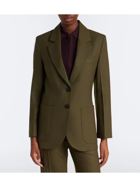 Sacou Victoria Beckham verde