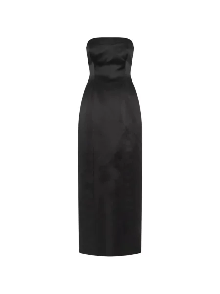 Rochie midi Nicholas până la genunchi de costum negru