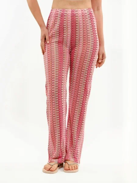 Liberte Essentiel Pantaloni CROC deschis roz