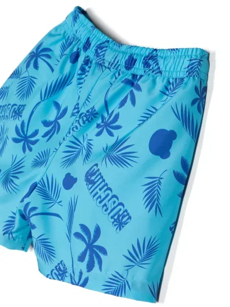 Kąpielówki dziecięce Moschino niebieskie