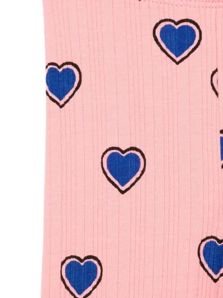 Legginsy dziecięce Mini Rodini różowe