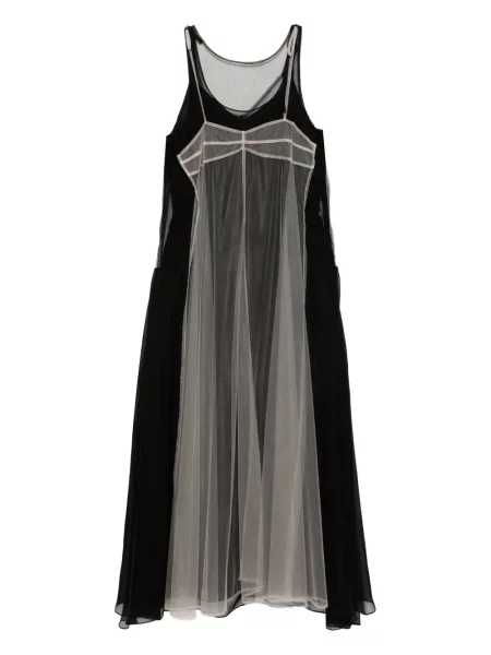 Prozirna odgovarati haljina Quetsche crna