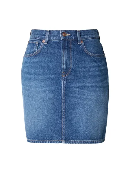 Pepe Jeans Fustă denim albastru