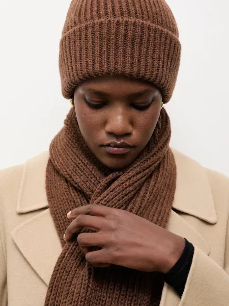 Кепка Answear.lab коричневая