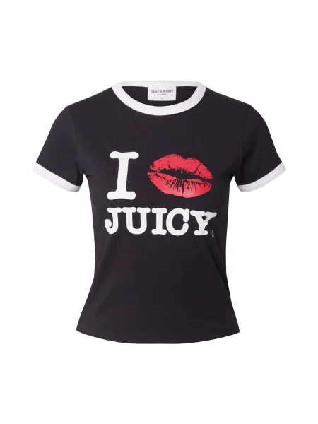 Juicy Couture Tricou I Kiss negru