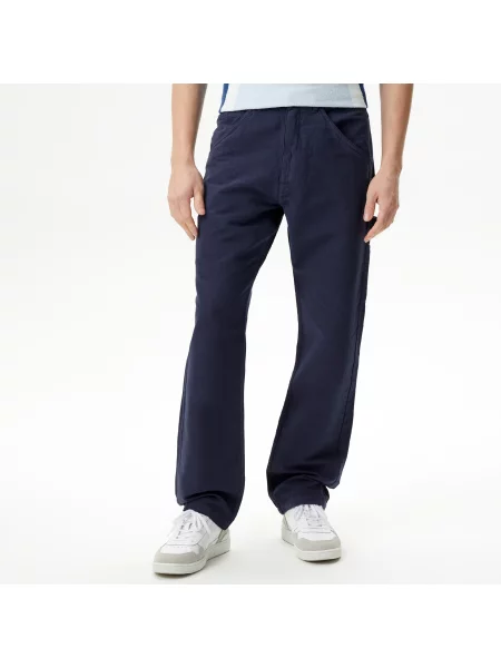 Lacoste Spodnie Lacoste granatowe