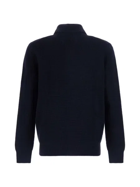 Cardigan Kangra de lână albastru