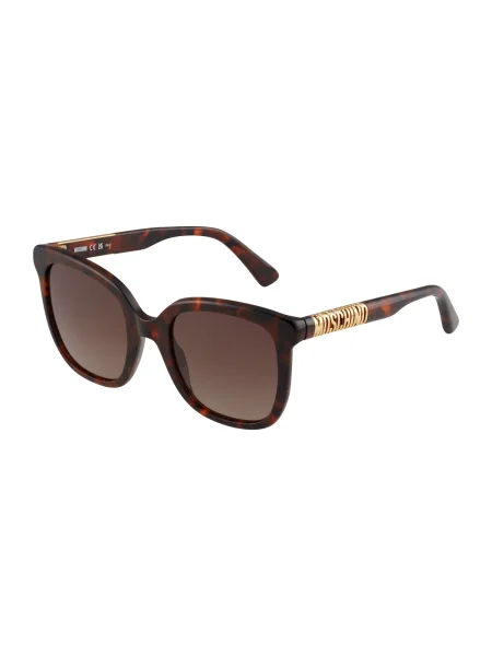 MOSCHINO Ochelari de soare / coniac maro
