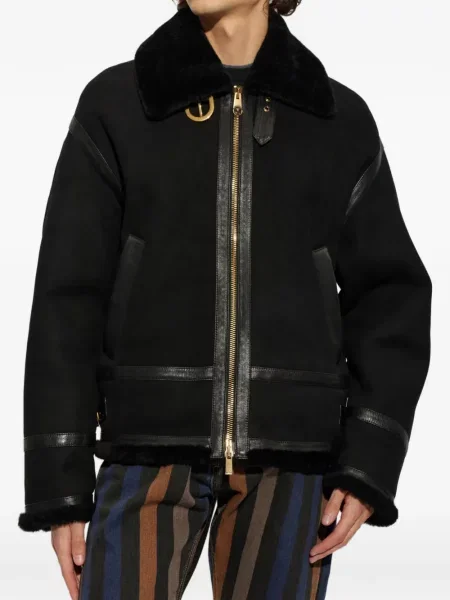 Geanta de piele Versace negru