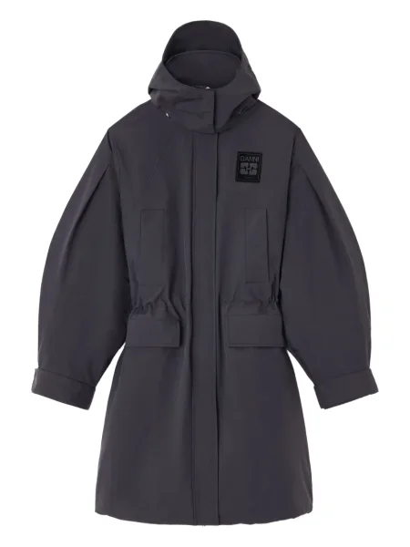 Geacă parka Ganni gri