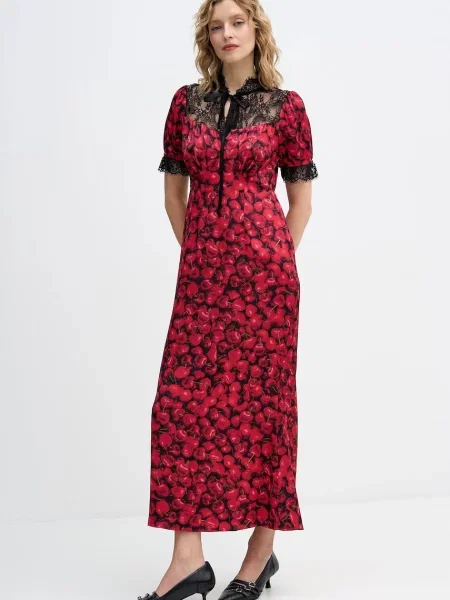 Сукня Never Fully Dressed Cherry Lyla maxi пряма червоний
