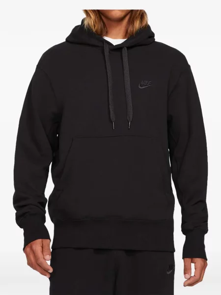 Hanorac Nike cu glugă cu imagine cu model camuflaj roșu