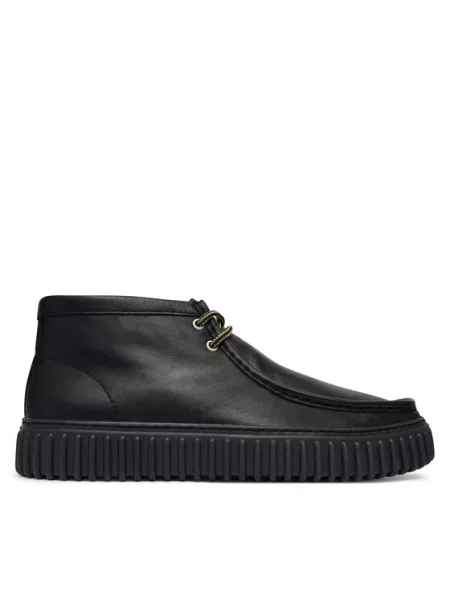 Clarks Зимни обувки Torhill Hi черен