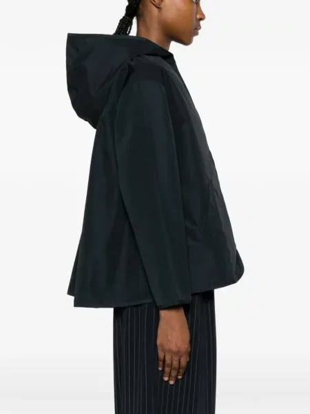 Geacă Cape Concept cu glugă albastru