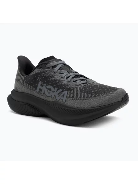 Мъжки обувки за бягане HOKA Mach 6 black/black черно