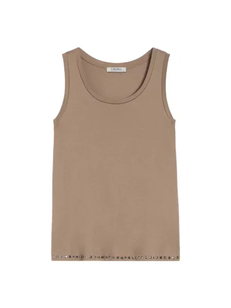 Top Max Mara brązowy