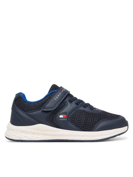 Tenisice Tommy Hilfiger Low Cut Lace-Up S Tamnoplava plava