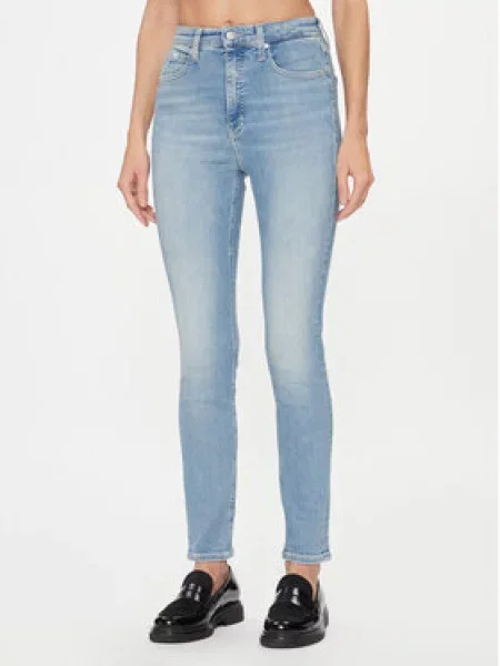Calvin Klein Jeans Jeansy Skinny Fit modrá