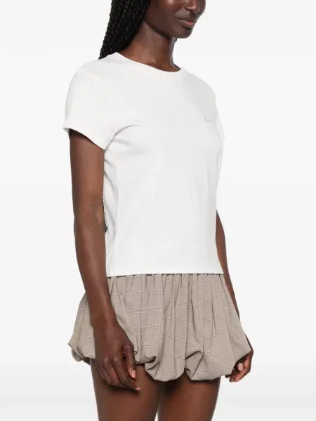 Tricou Kenzo cu broderie alb