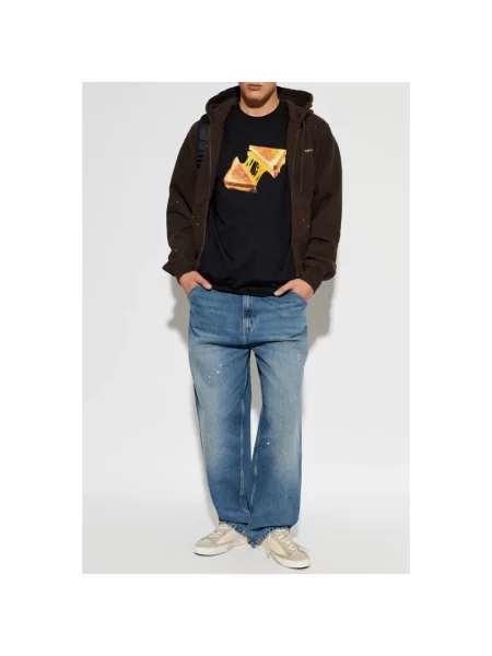 Jeansy Carhartt Wip niebieskie