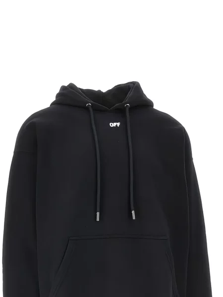 Hanorac cu glugă Off-white alb