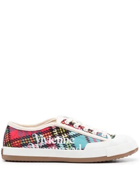 Sală de gimnastică sneakerși Vivienne Westwood cu imprimeu animal print albastru