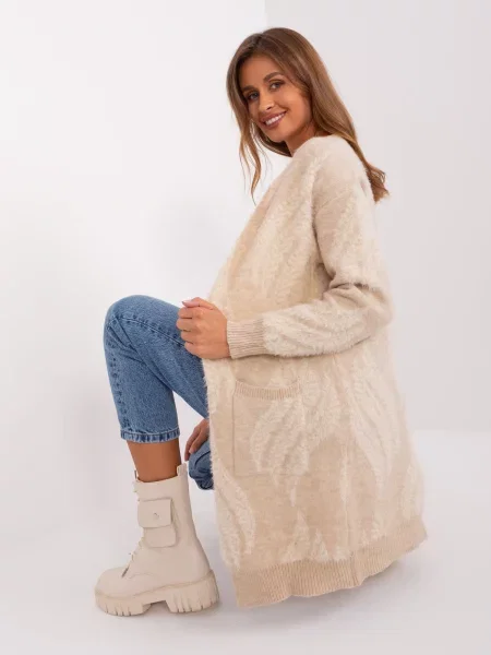 Pulover Wool Fashion Italia bej