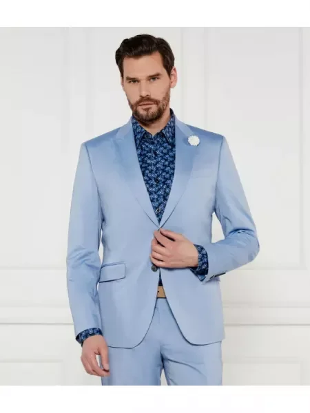 Joop! Sacou Hawker cu adaos de lână albastru