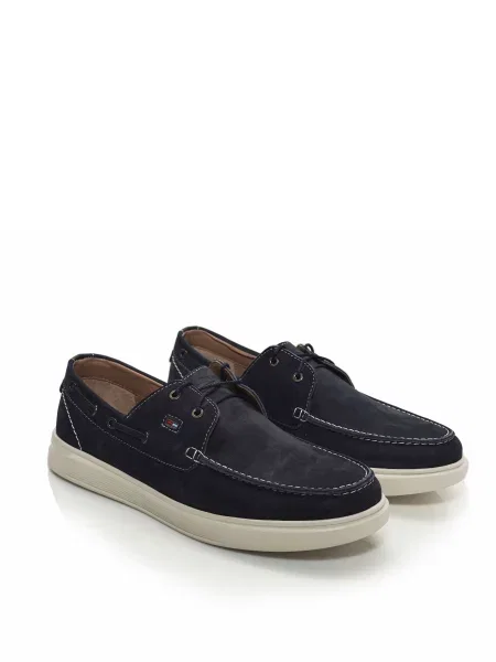 Нубукові Мокасини Marco Piero синій