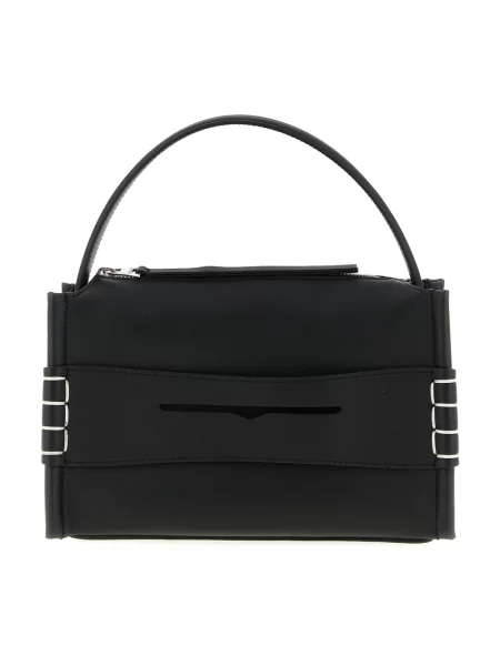 Loafersy Jw Anderson skórzane czarne