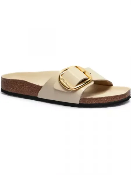 Birkenstock De piele șlapi Madrid Big Buckle | narrow fit