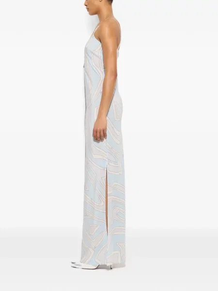 Rochie Pucci cu imagine albastru