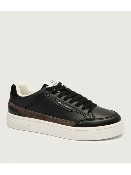 Sneakers Armani Exchange negru