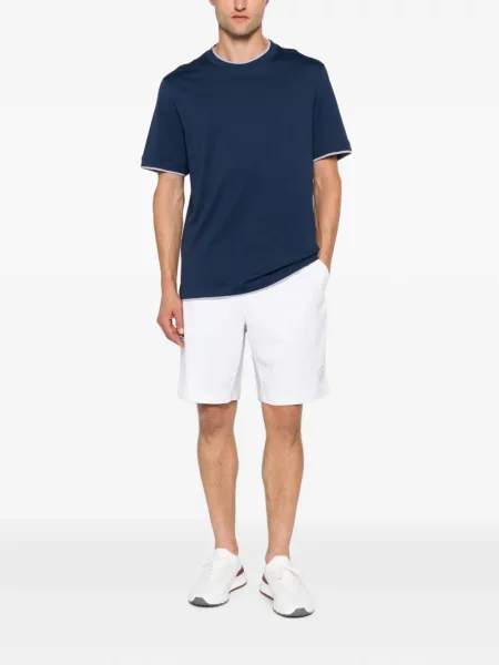 Tricou Brunello Cucinelli albastru