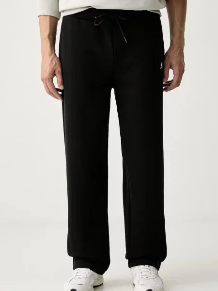Alpha Industries pantaloni de trening pentru bărbați cu Basic Straight negru