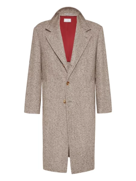 Jednořadý kabát Brunello Cucinelli