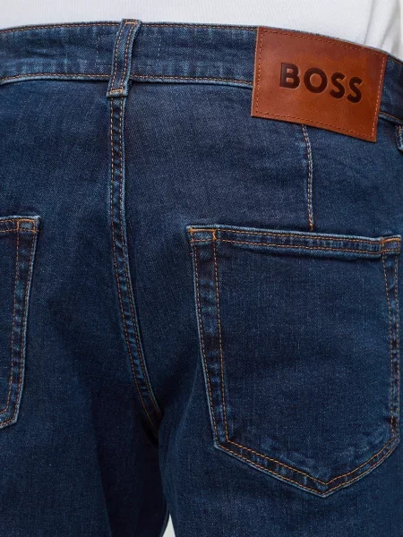BOSS Džínsy Skye tmavomodrá