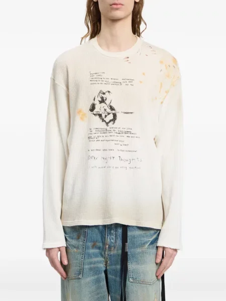 Lung tricou Ann Demeulemeester