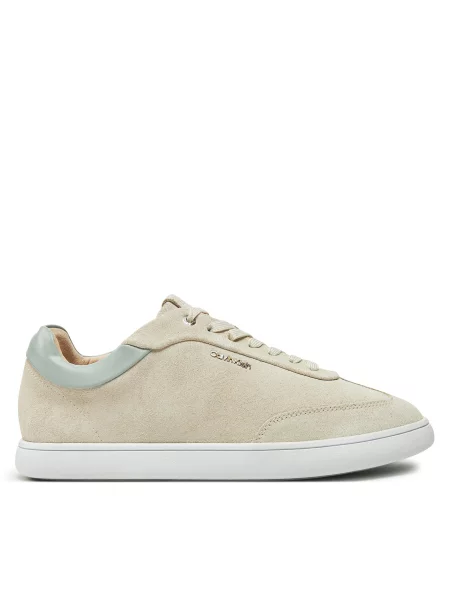 Superge Calvin Klein Cupsole Lace Up Sue bež