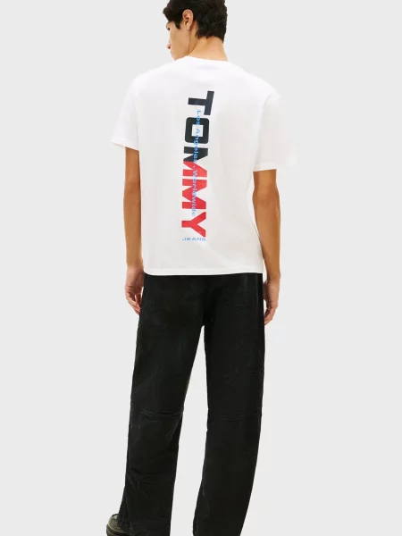 Футболка Tommy Jeans біла