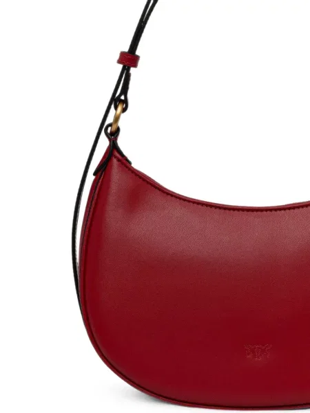 Geantă shopper Pinko din piele roșu