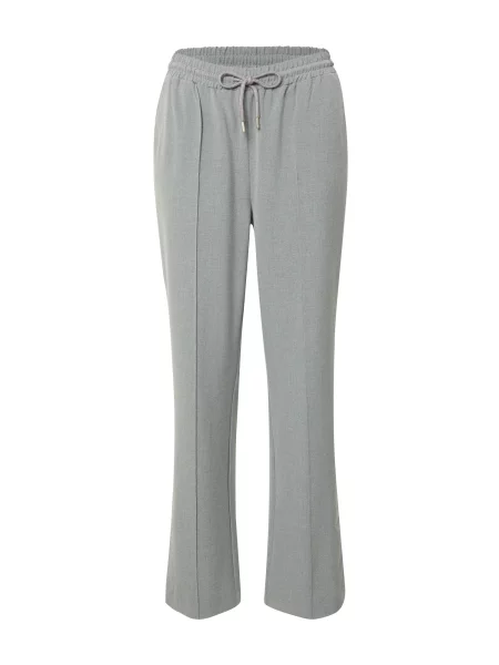 Gina Tricot Pantaloni cu dungă Rumi amestecat gri