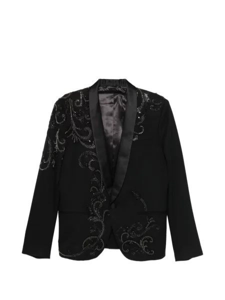 Sacou Balmain de cristal negru