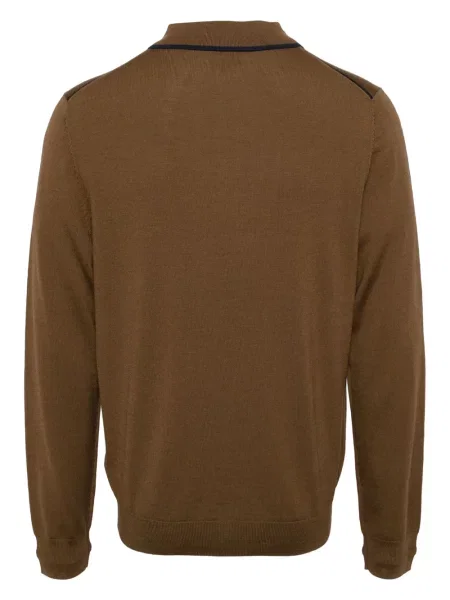 Polo Ps Paul Smith de lână maro