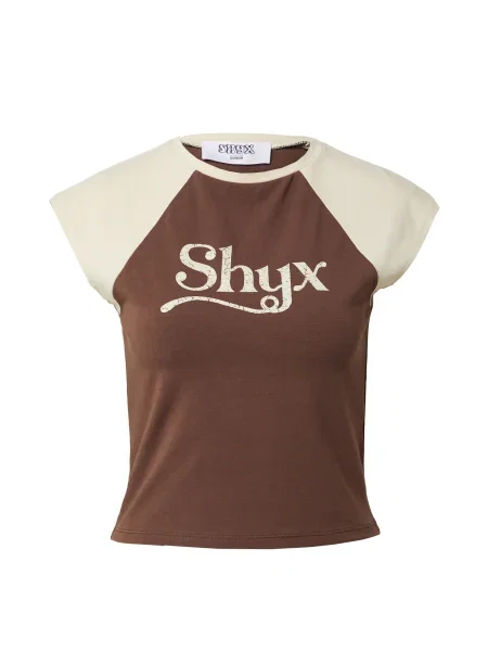 SHYX Tricou Bessy / maro bej