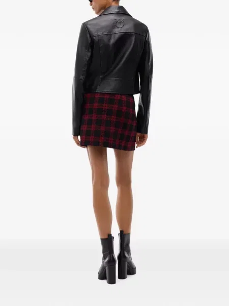 Geanta de piele Pinko negru