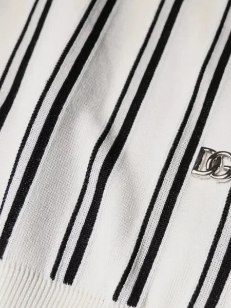 Tricou polo Dolce & Gabbana cu dungi