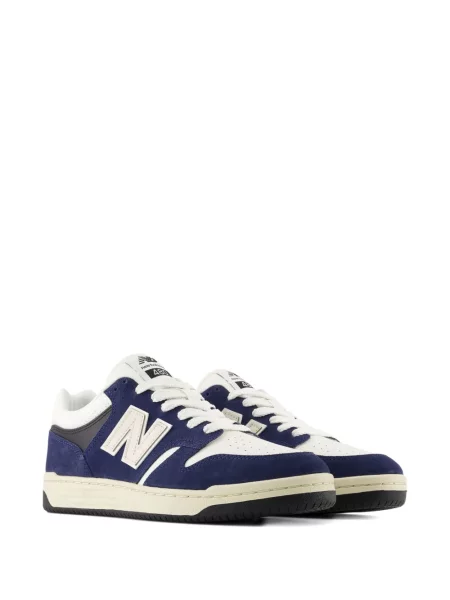 Sneakerși New Balance din piele de căprioară albastru